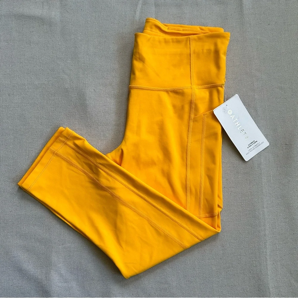 Athleta Ultimate Stash 2 Capri Leggings New - Picture 3 of 9